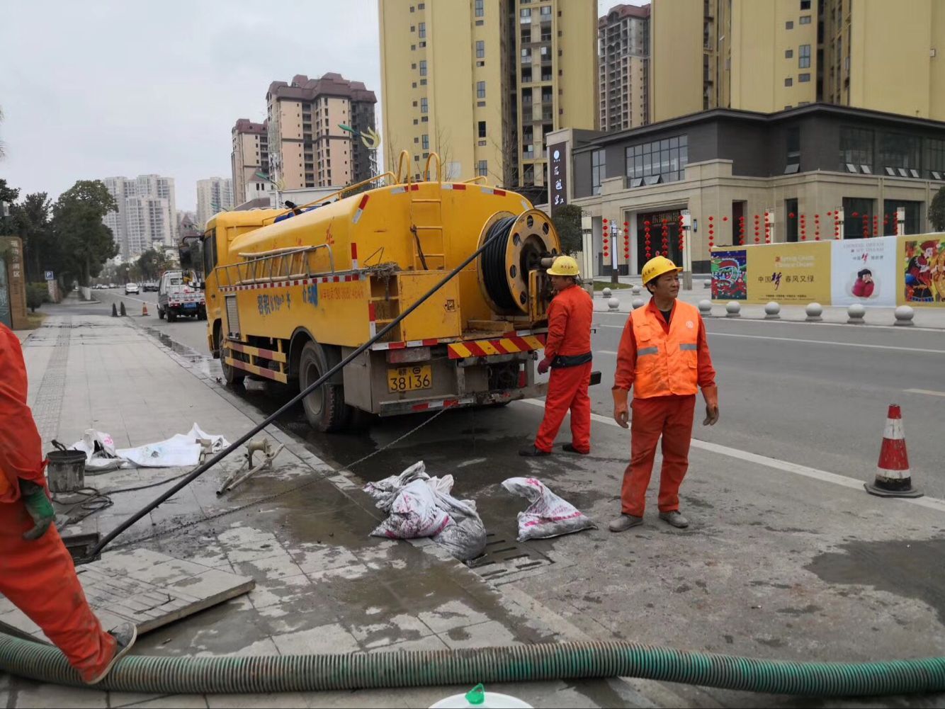 北镇排污管道清淤-管道清洗